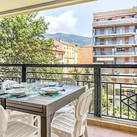 Apartment Splendide 2 Pieces Vue Jardin, Calme, Plein Centre Menton